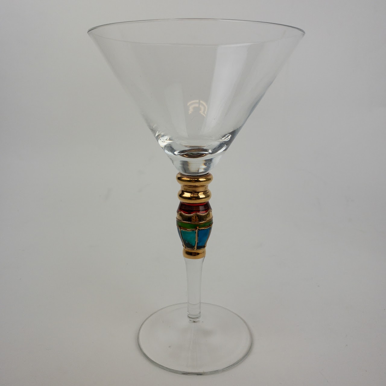 Art Glass Martini Trio