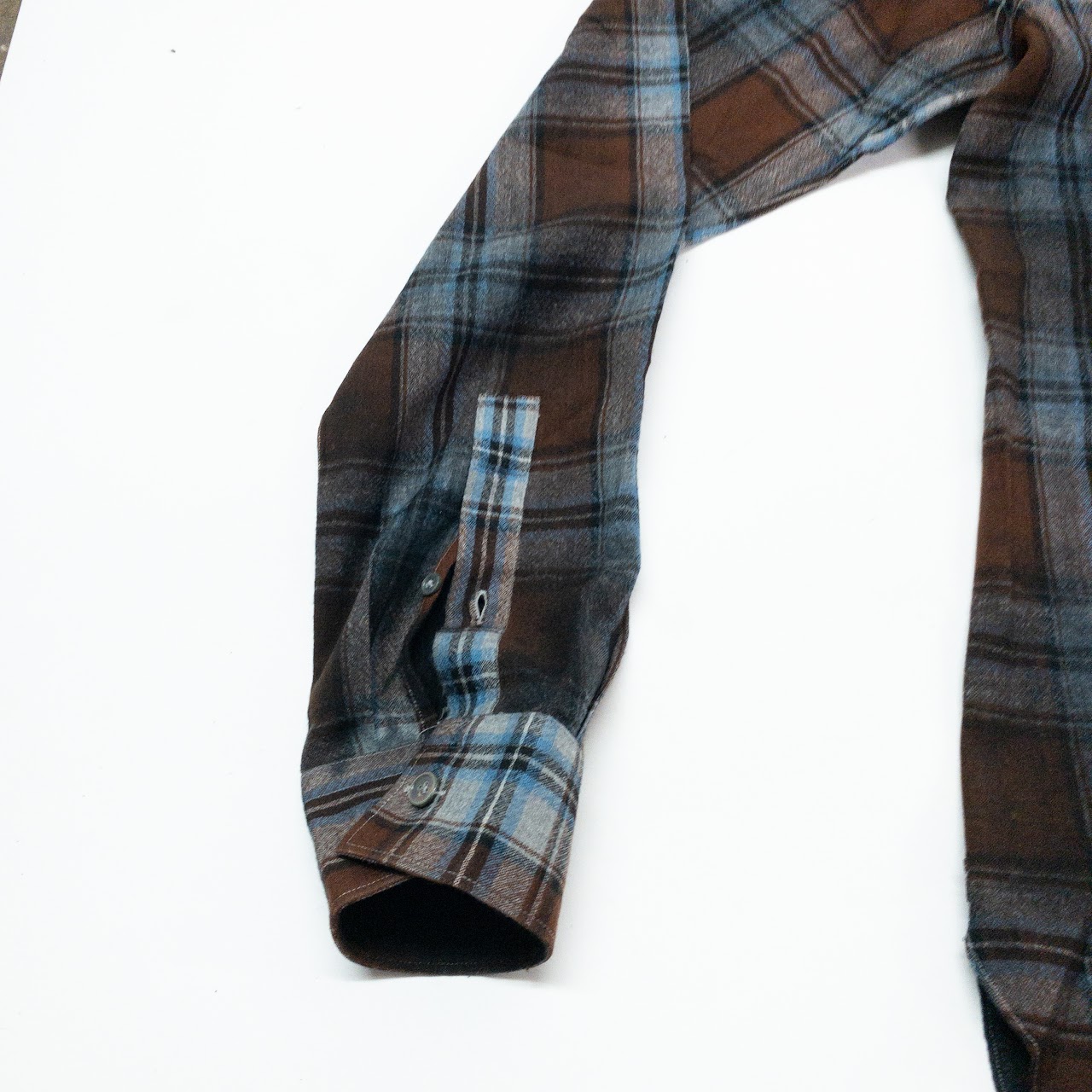 Lanvn Wool Plaid Shirt