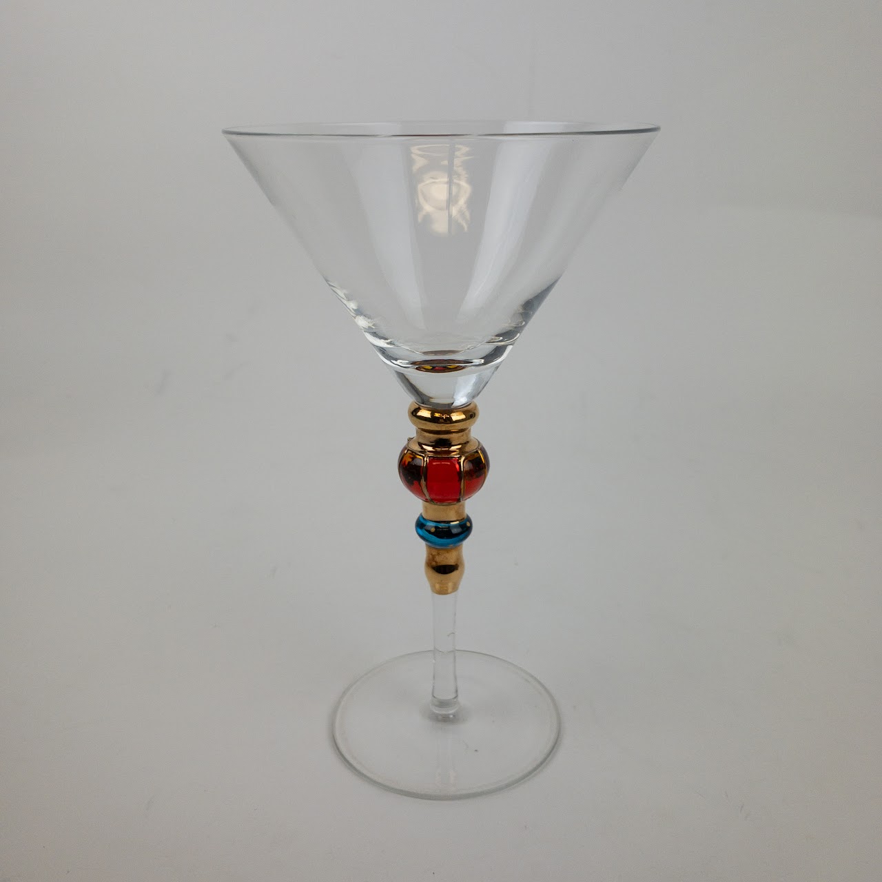 Art Glass Martini Trio