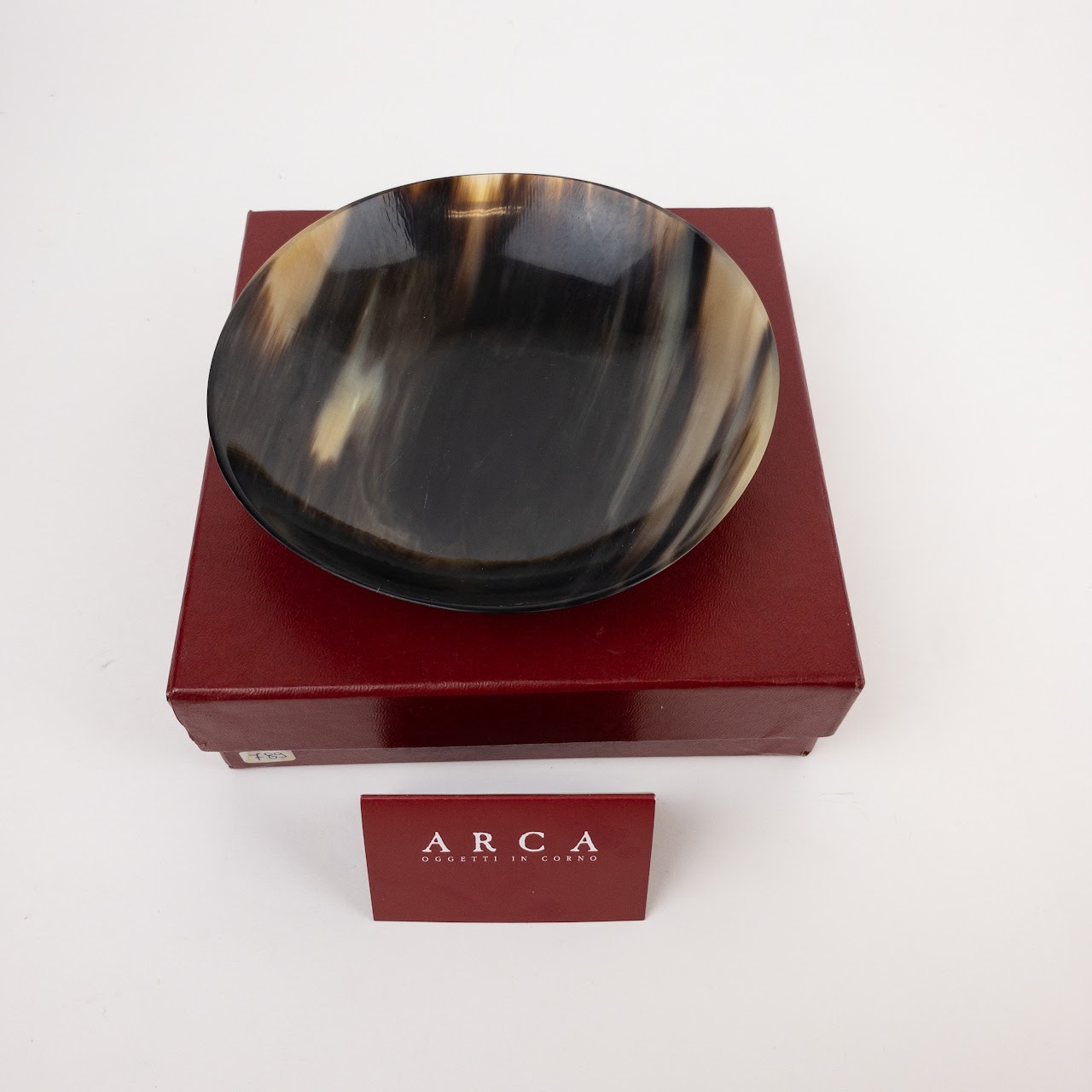 Arca Italy Hand Made Horn Dish