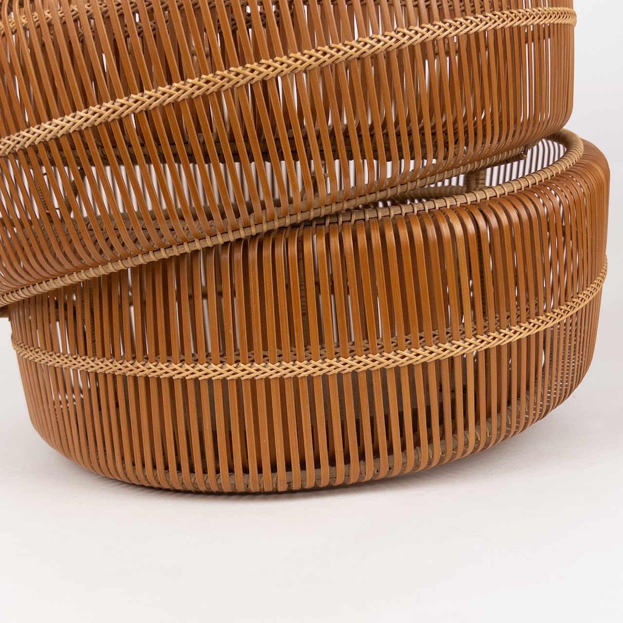 Oda Koyu Japanese Take Kogei Bamboo Art Basket