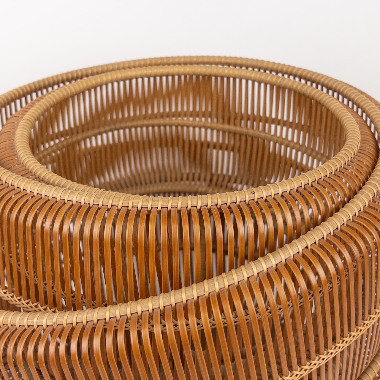 Oda Koyu Japanese Take Kogei Bamboo Art Basket