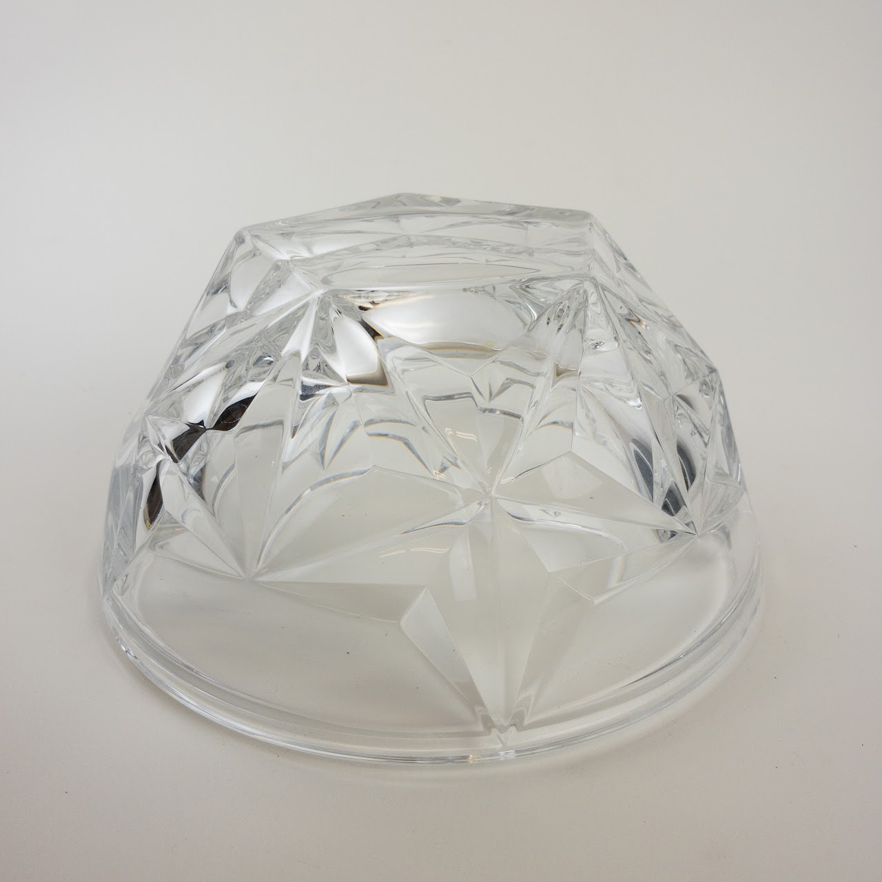 Tiffany & Co. Crystal Star Bowl