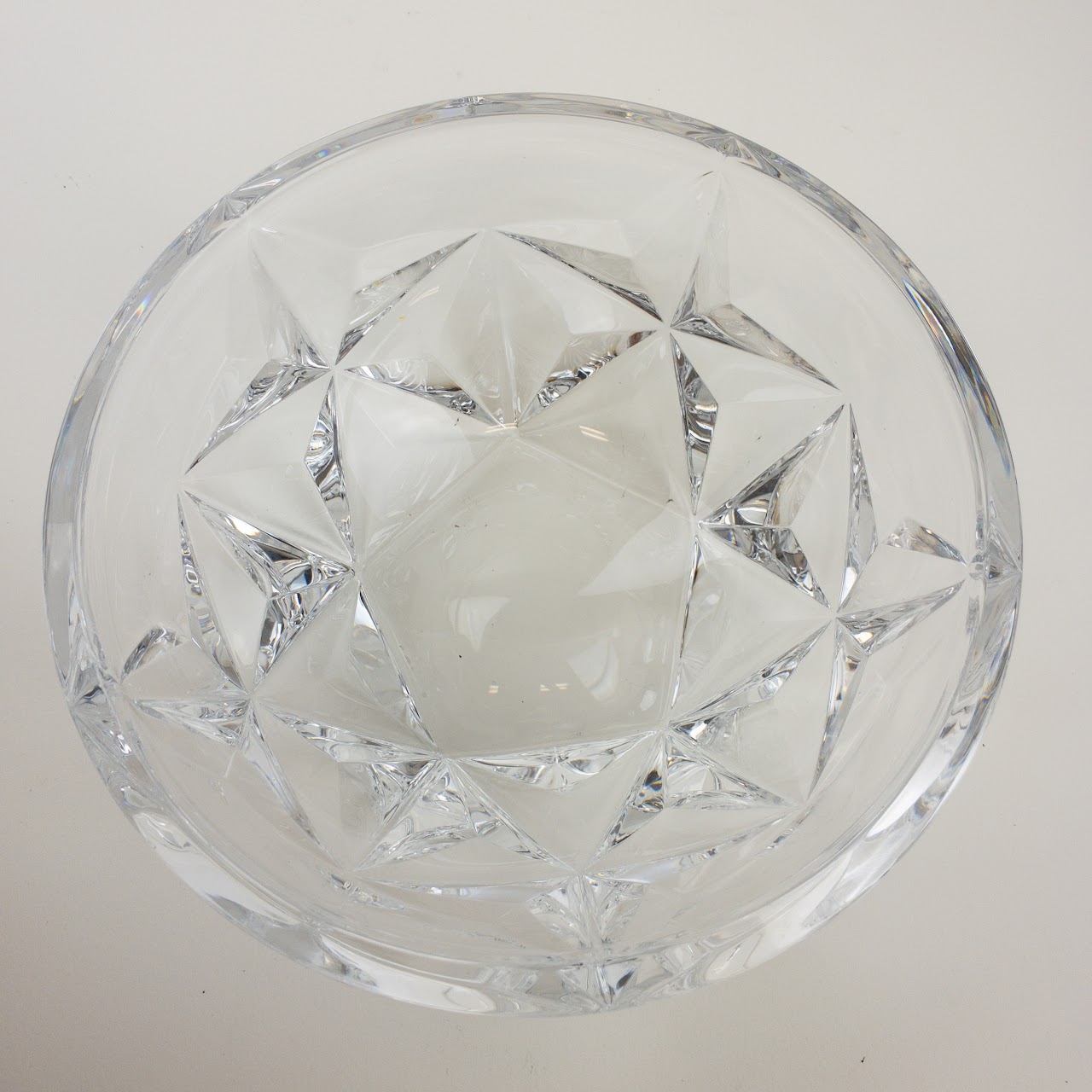 Tiffany & Co. Crystal Star Bowl