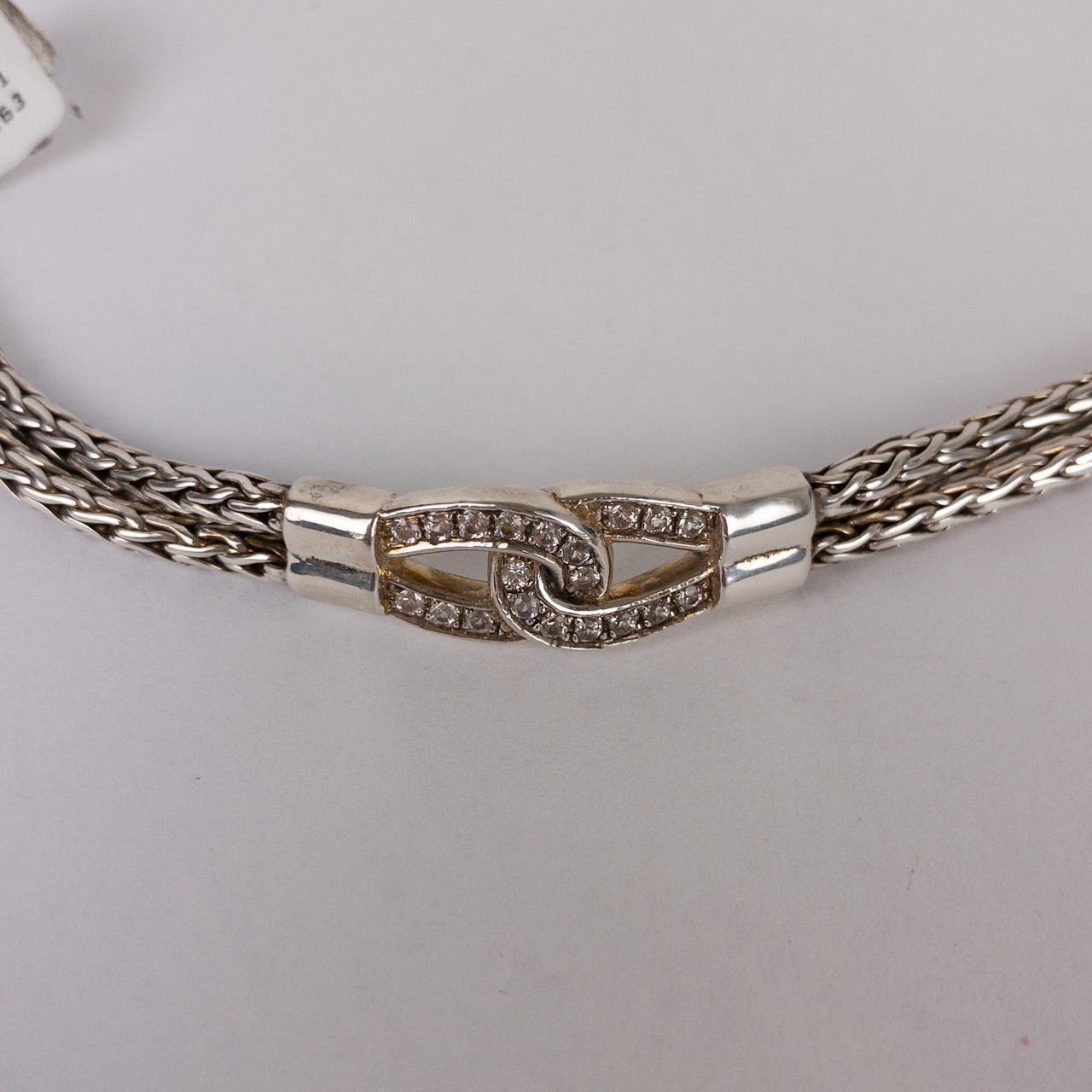 Phillip Gavriel NEW Sterling Silver White Sapphire Bracelet