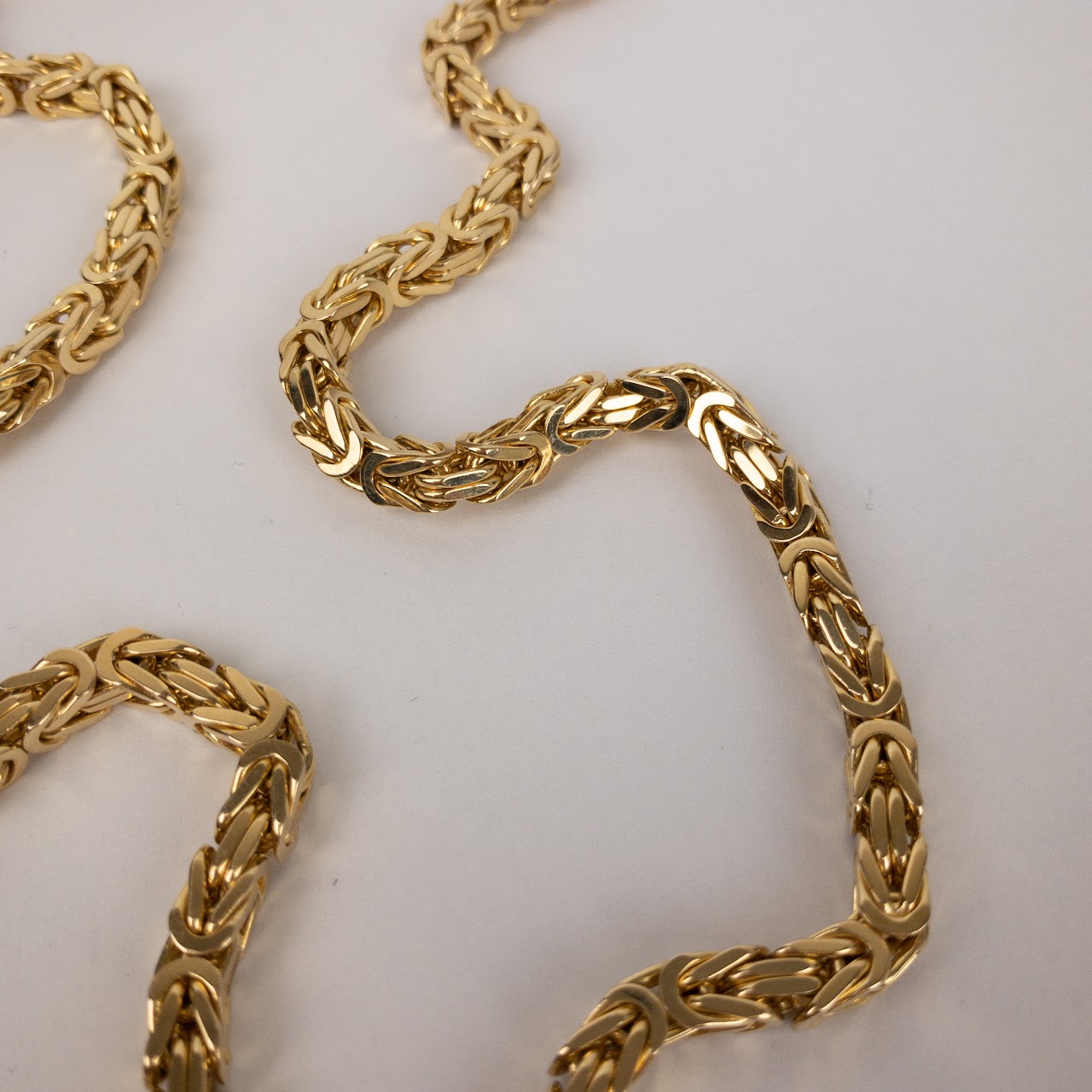 14K Gold Fancy Link Chain