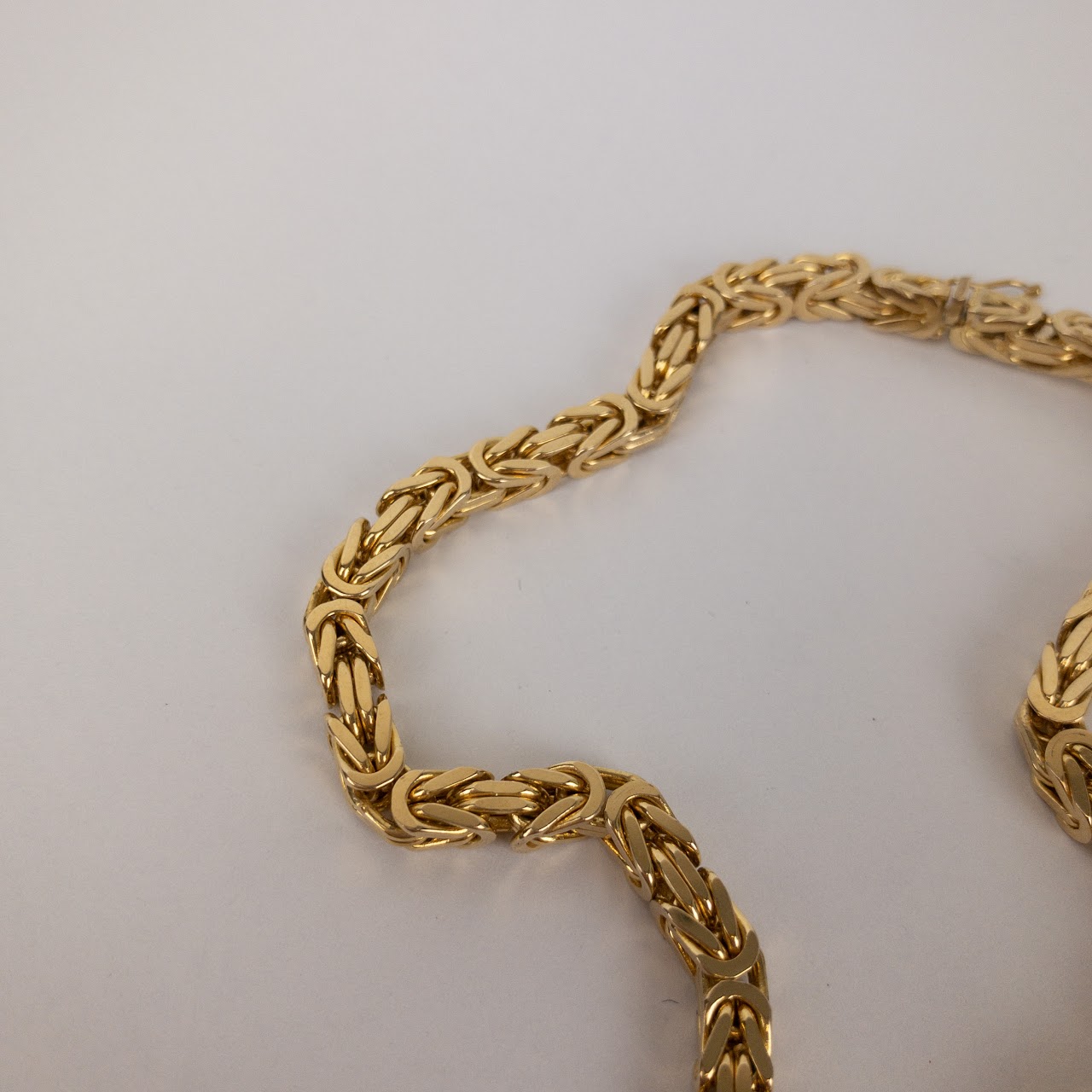 14K Gold Fancy Link Chain