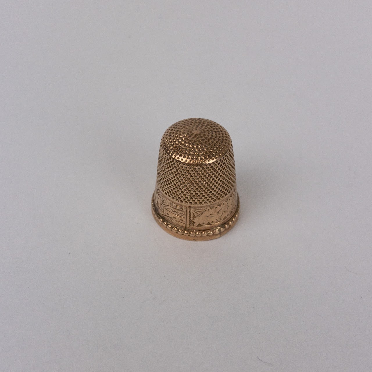 14K Gold Thimble