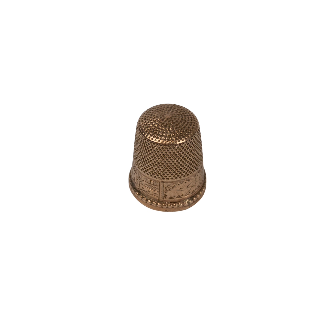 14K Gold Thimble