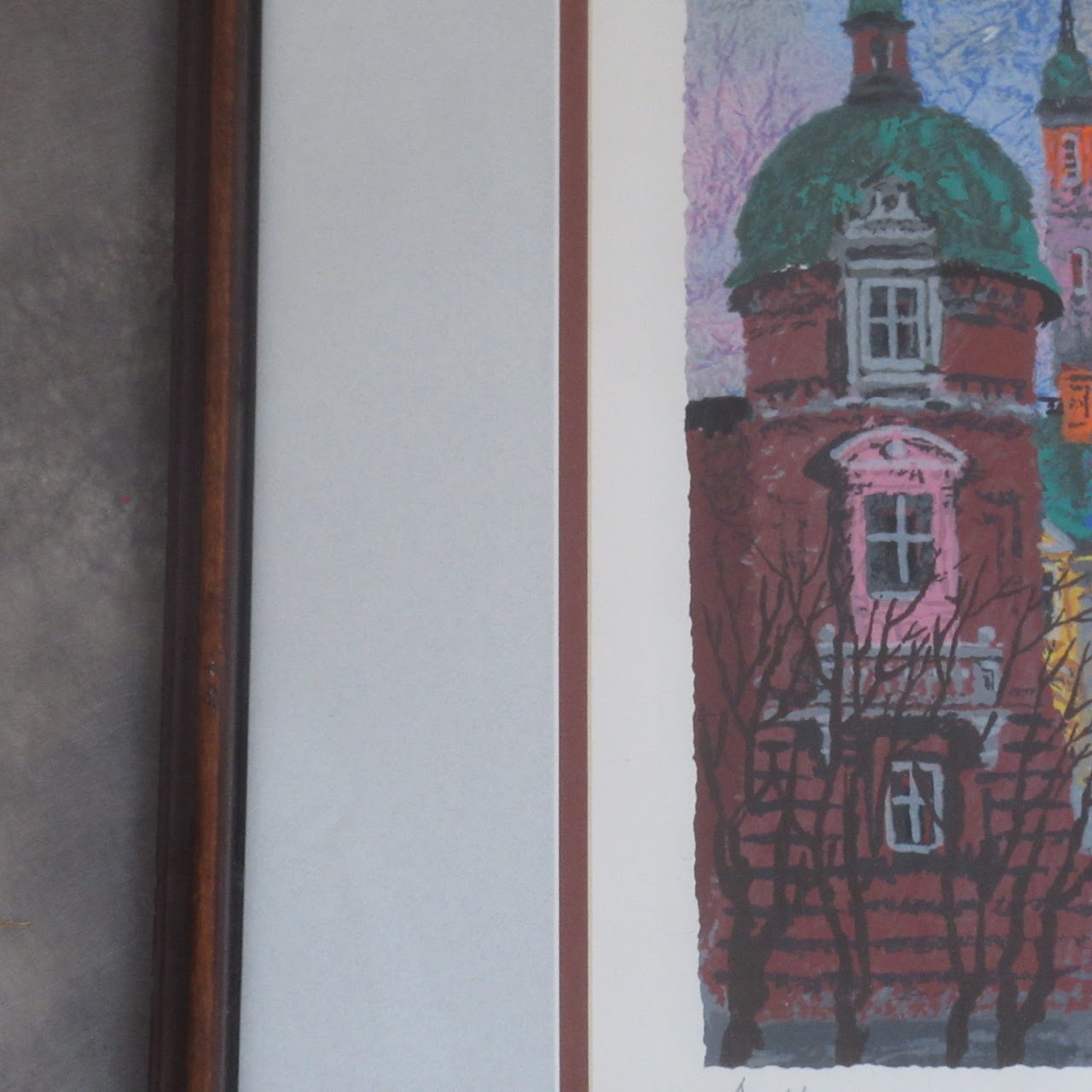 Anatole Krasnyansky Signed Serigraph