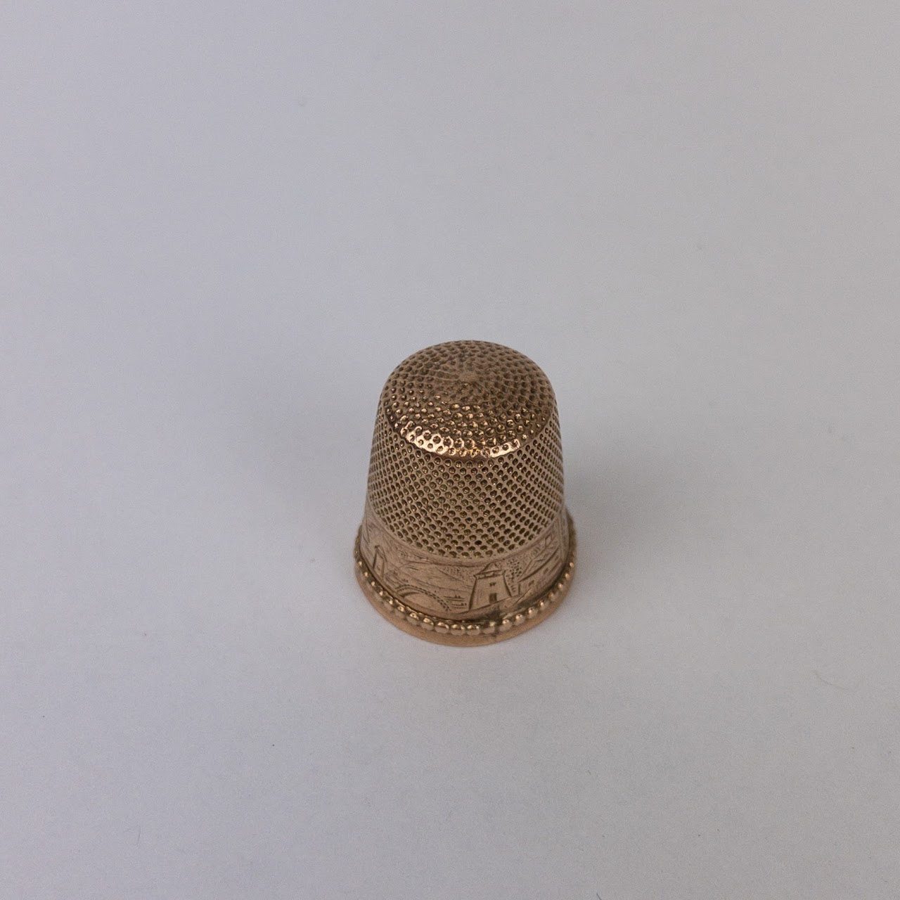 14K Gold Thimble