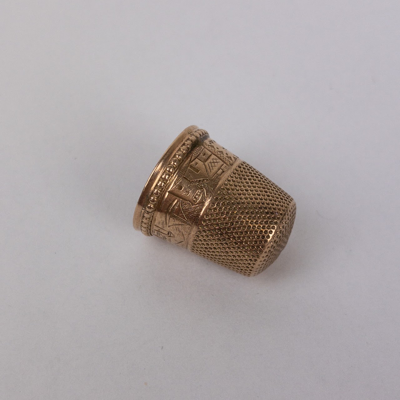 14K Gold Thimble