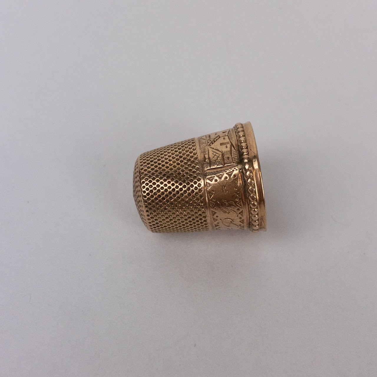 14K Gold Thimble