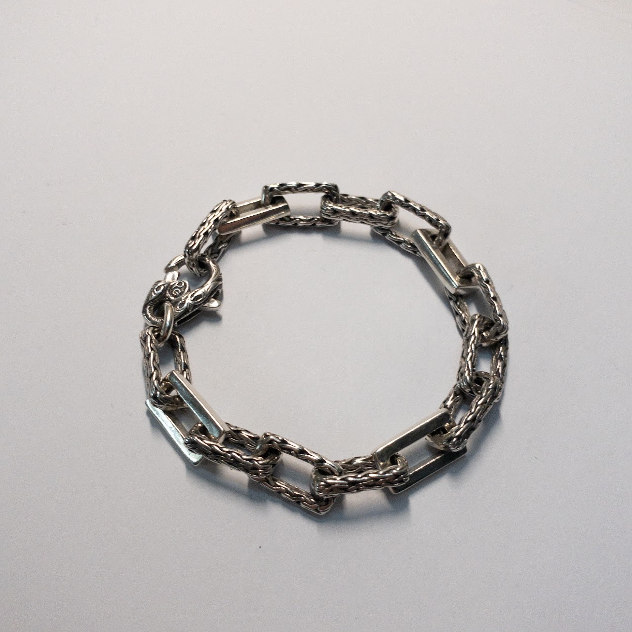 Phillip Gavriel Royal Chain Sterling Silver Paperclip Links Bracelet