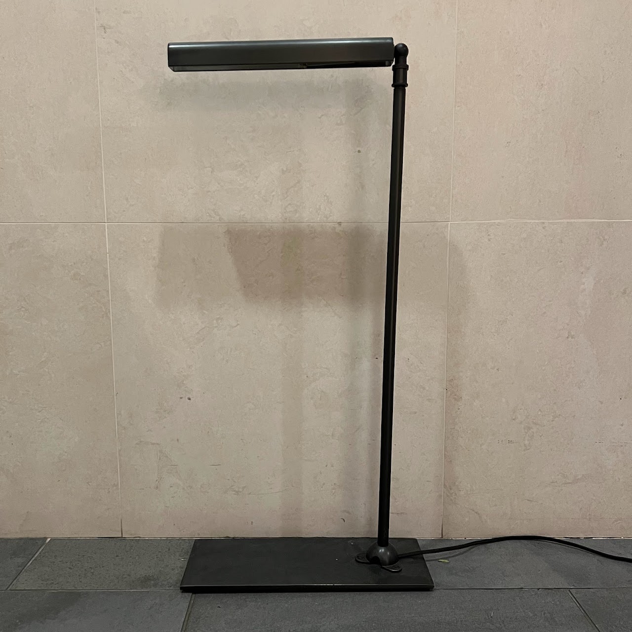 Bronze Slimline Task Floor Lamp