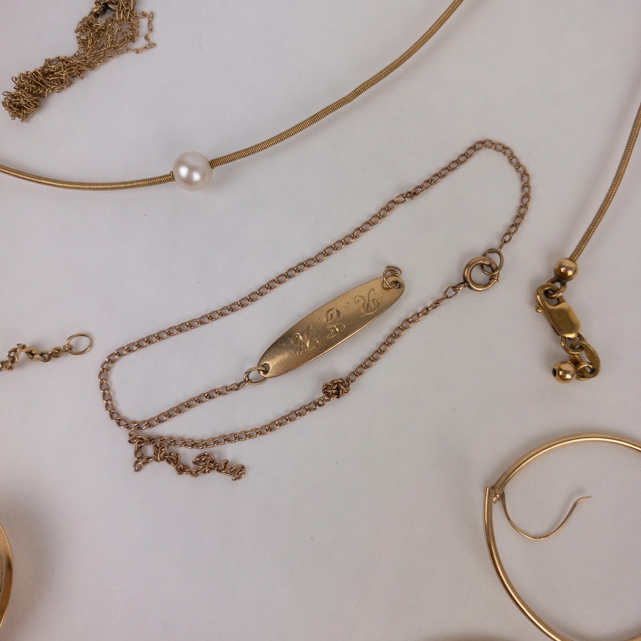 14K Gold Jewelry Lot FOR WEIGHT