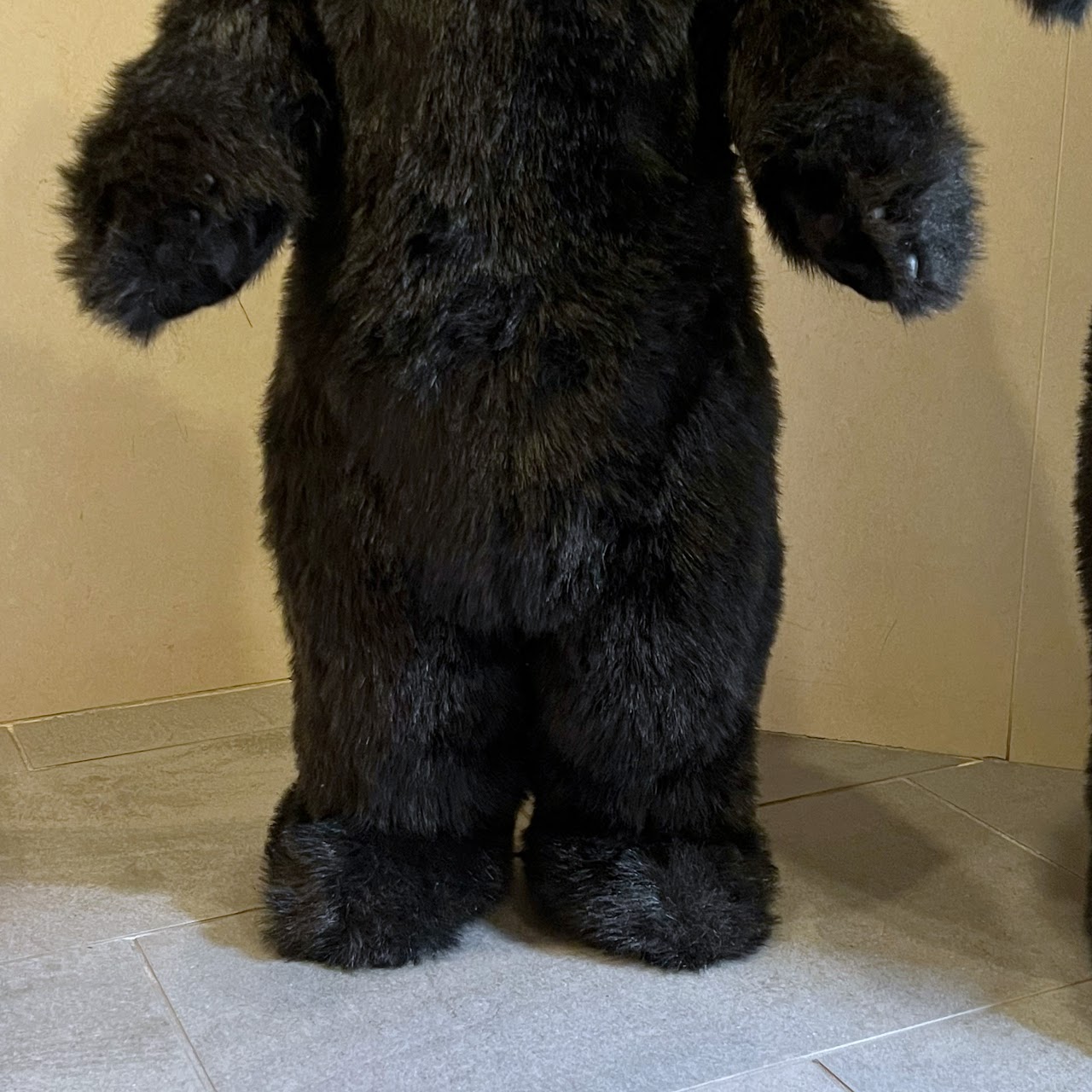 Ditz Designs Life Size Standing Black Bear Trio