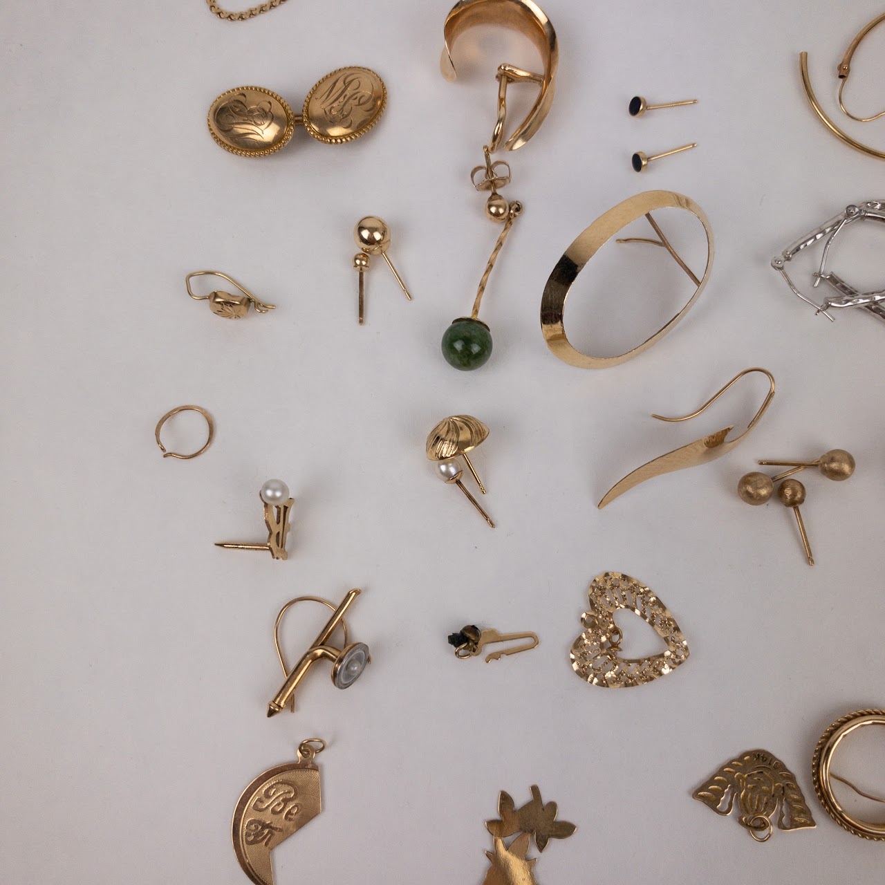 14K Gold Jewelry Lot FOR WEIGHT