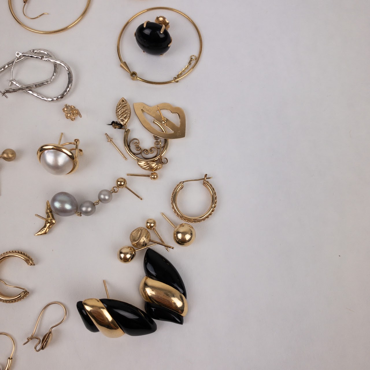 14K Gold Jewelry Lot FOR WEIGHT