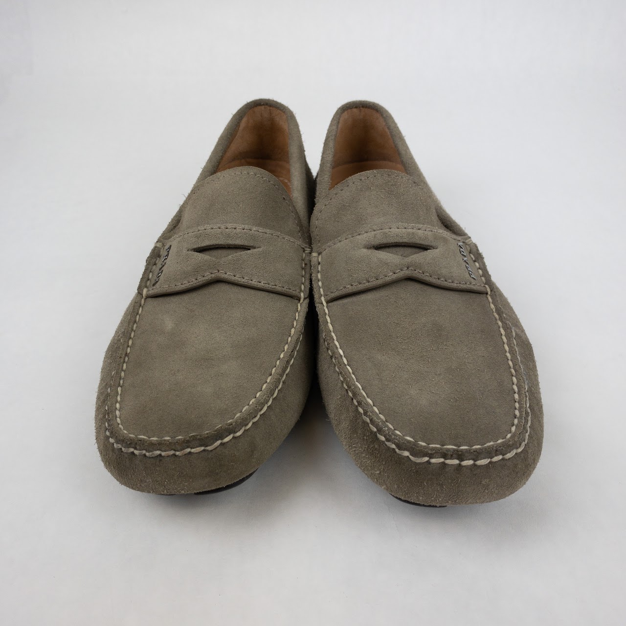 Prada Suede Driving Loafers