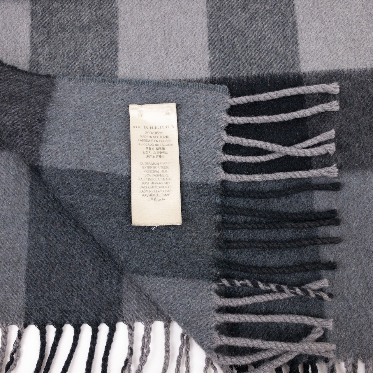 Burberry Cashmere Muffler