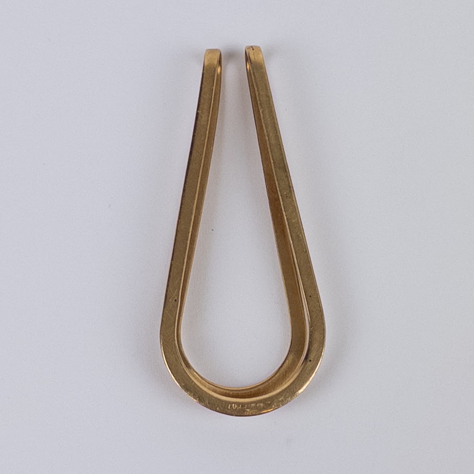 18K Gold Bookmark