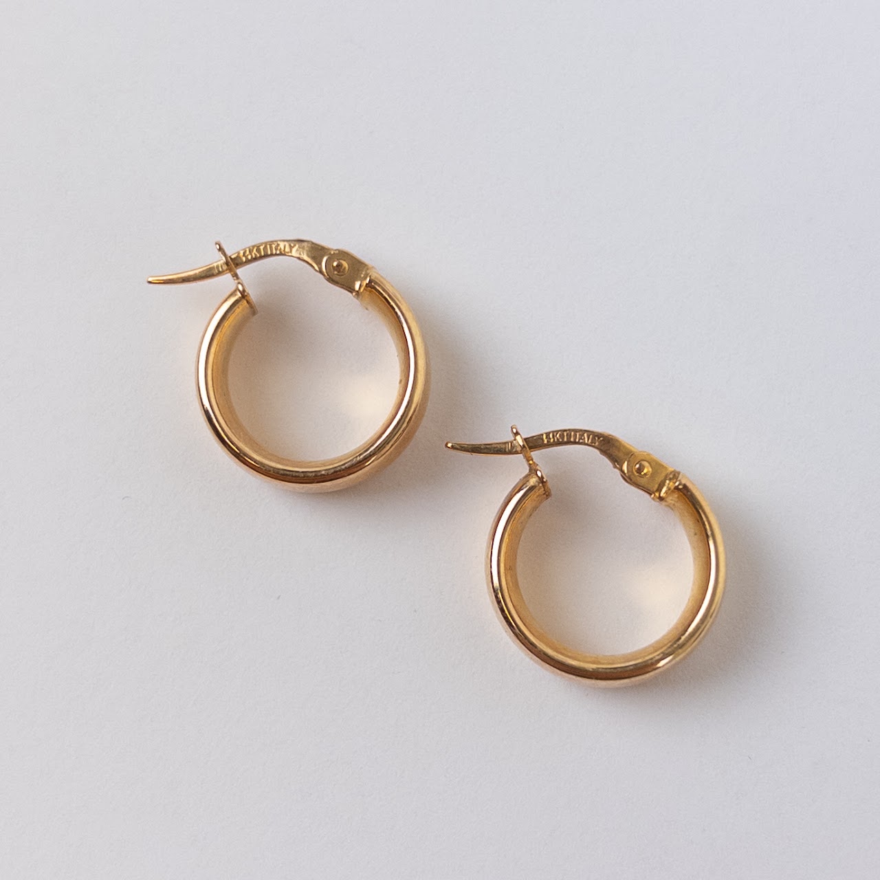 14K Gold Mini Hoop Earrings
