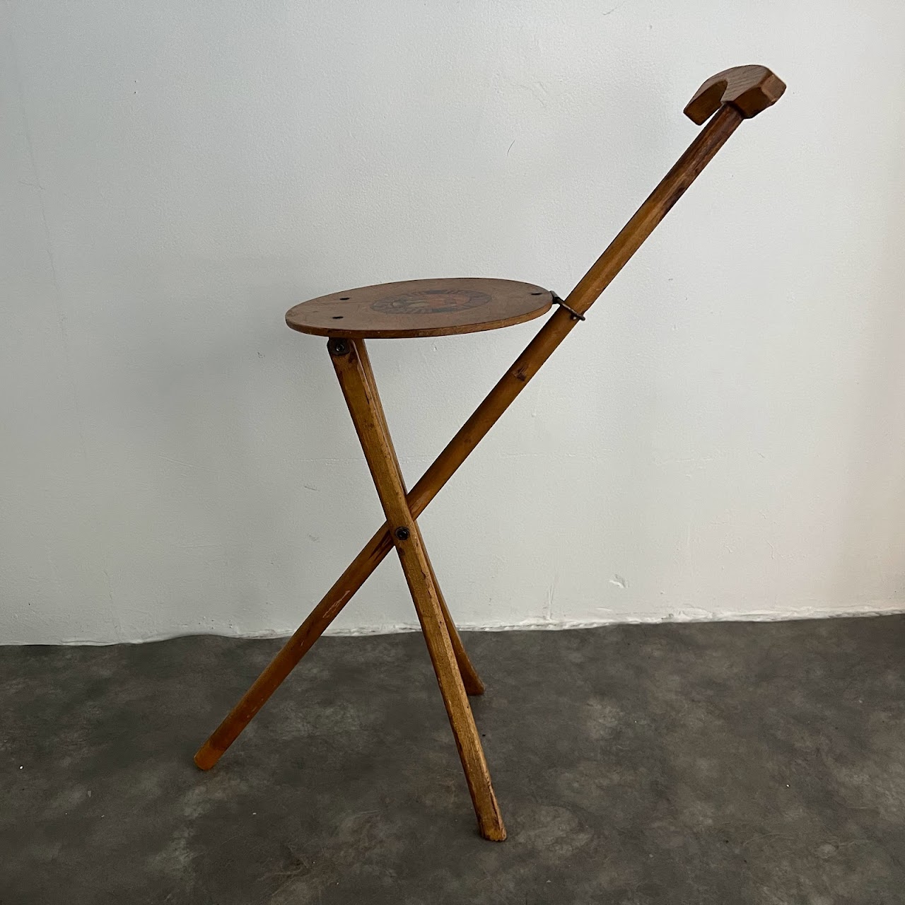 1939 New York World's Fair Folding Stool