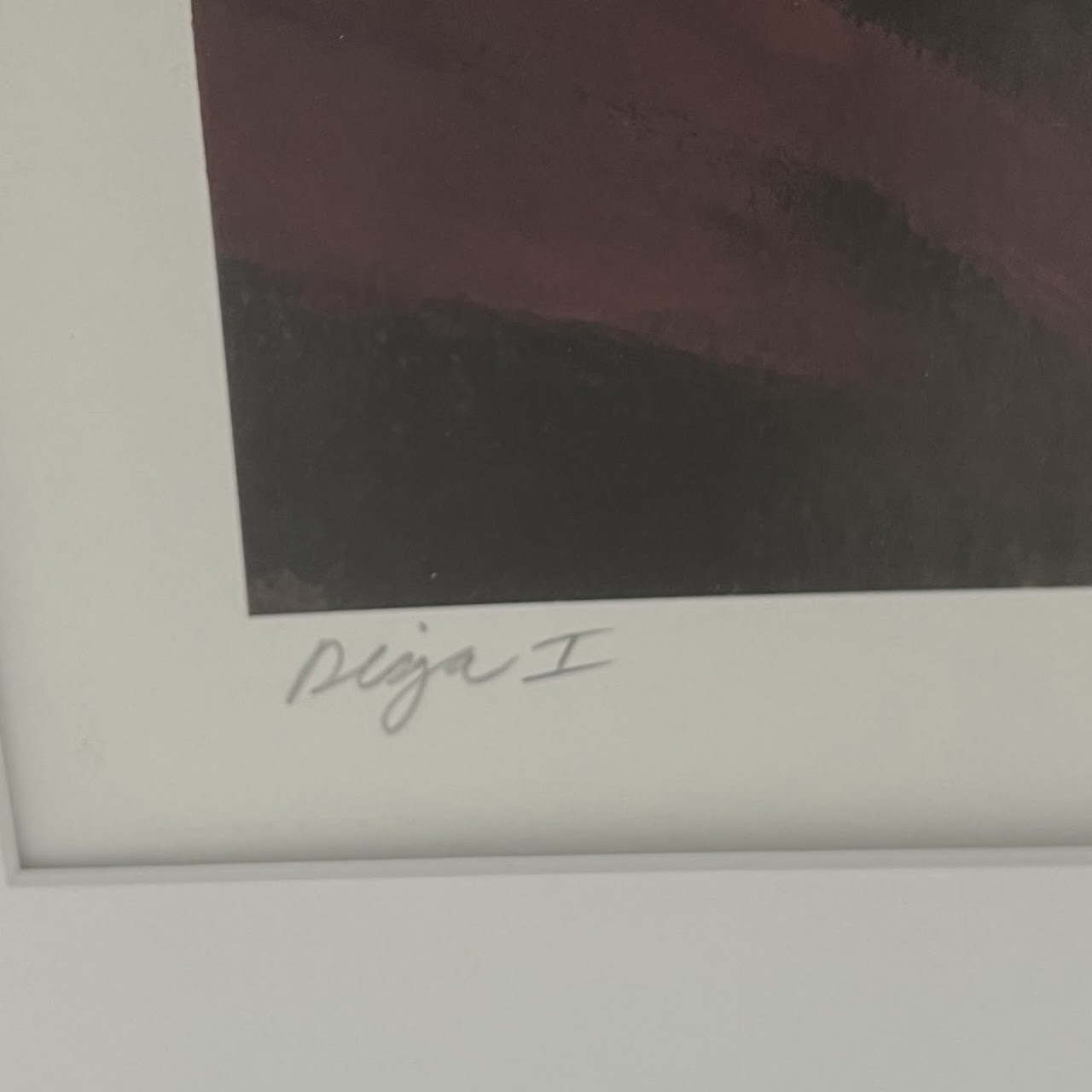 Gary Denmark 'Sign I' Signed Limited Edition Digital Print