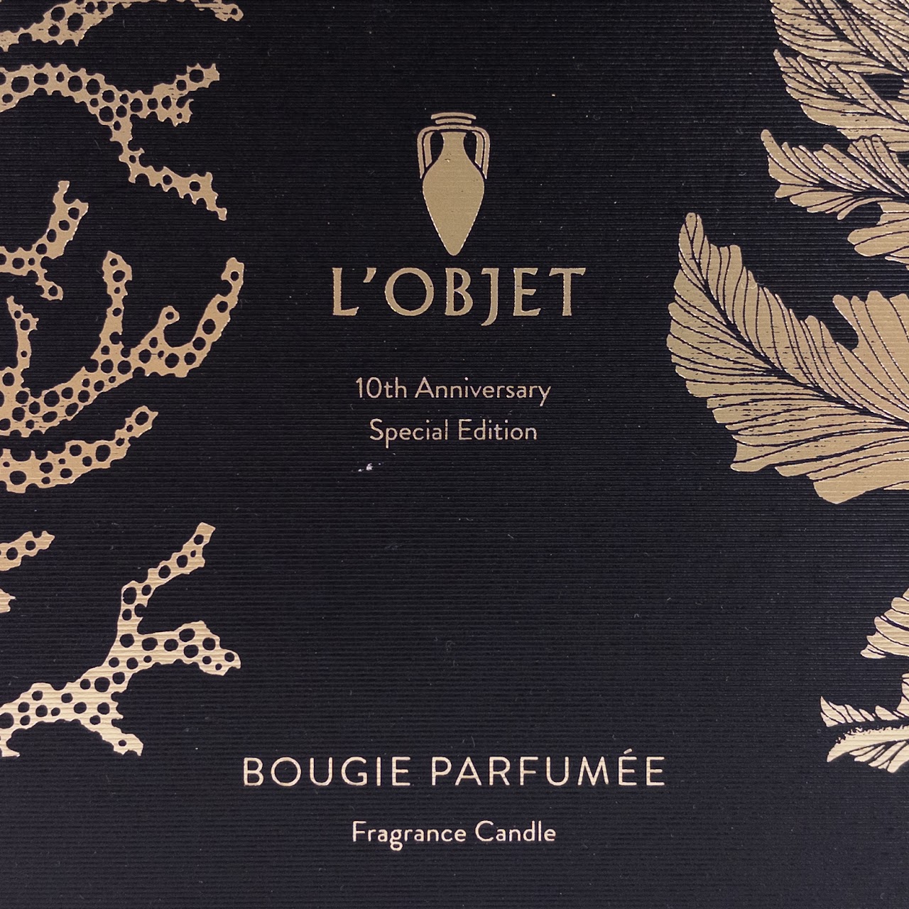 L'Objet 10th Anniversary Voyage D'or NEW Scented Candle