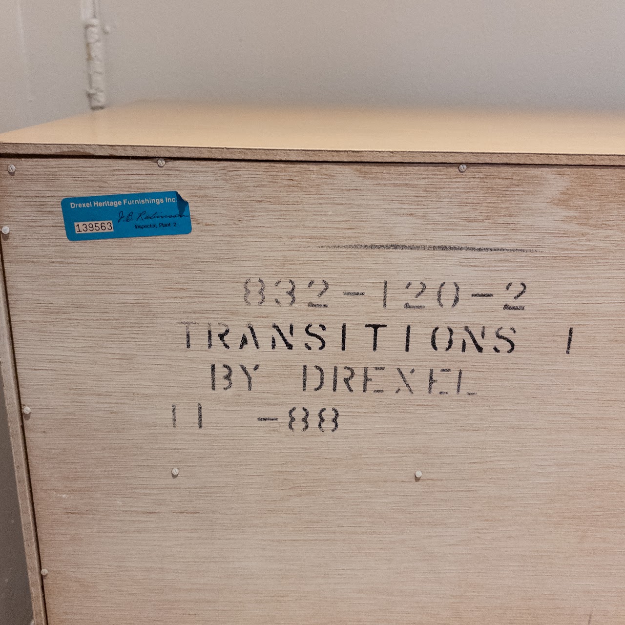 Drexel Transitions I Cerused Oak 7-Drawer Dresser