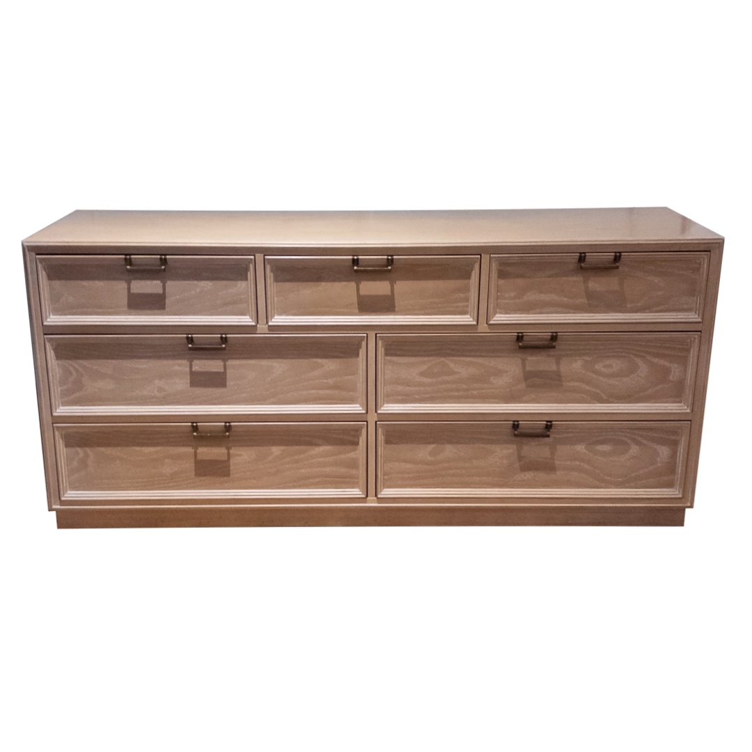 Drexel Transitions I Cerused Oak 7-Drawer Dresser