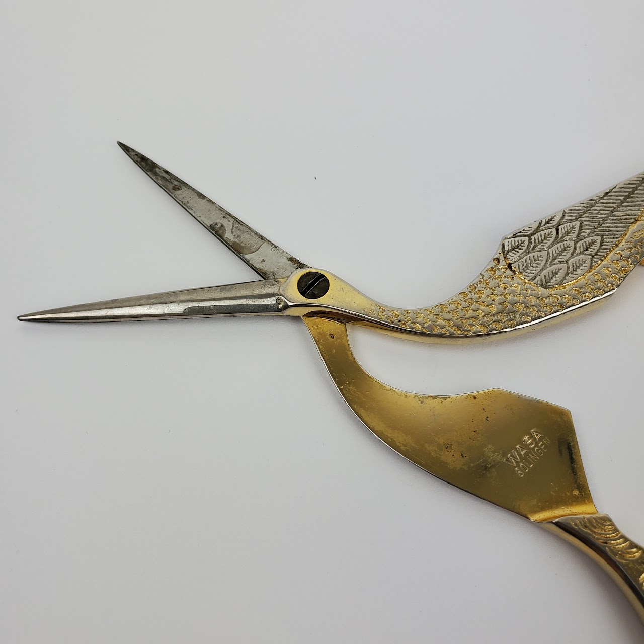 Wasa Solingen Crane Embroidery Scissors