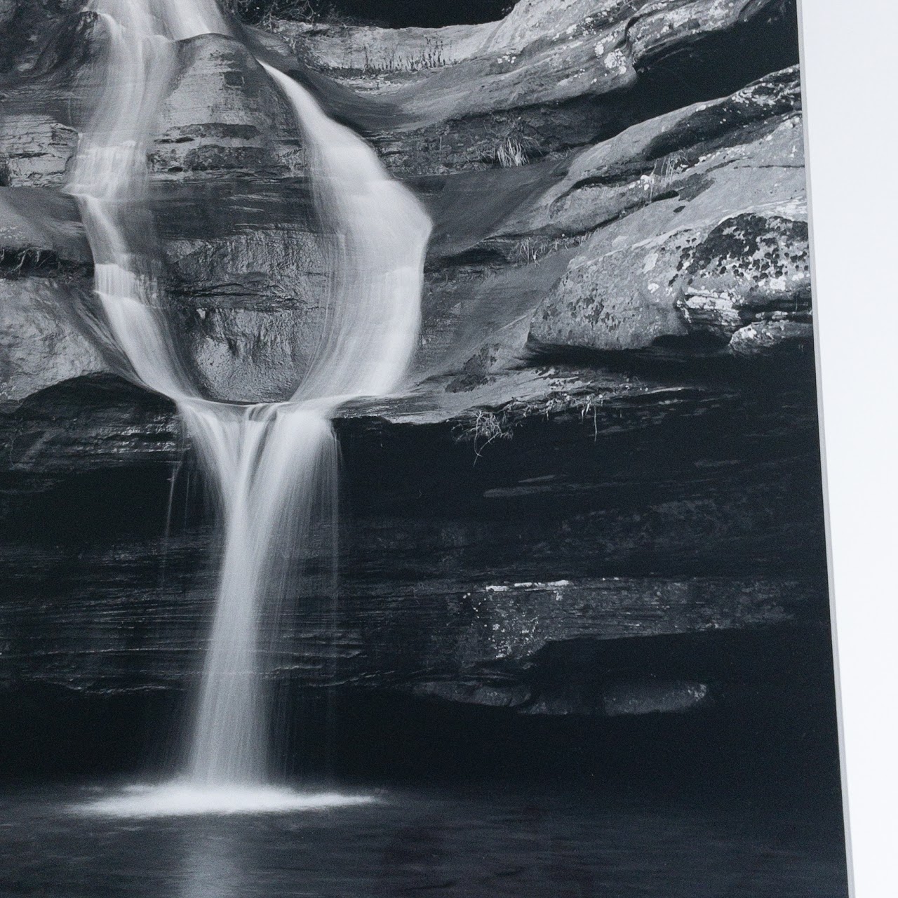 Monte Nagler Waterfall Photograph