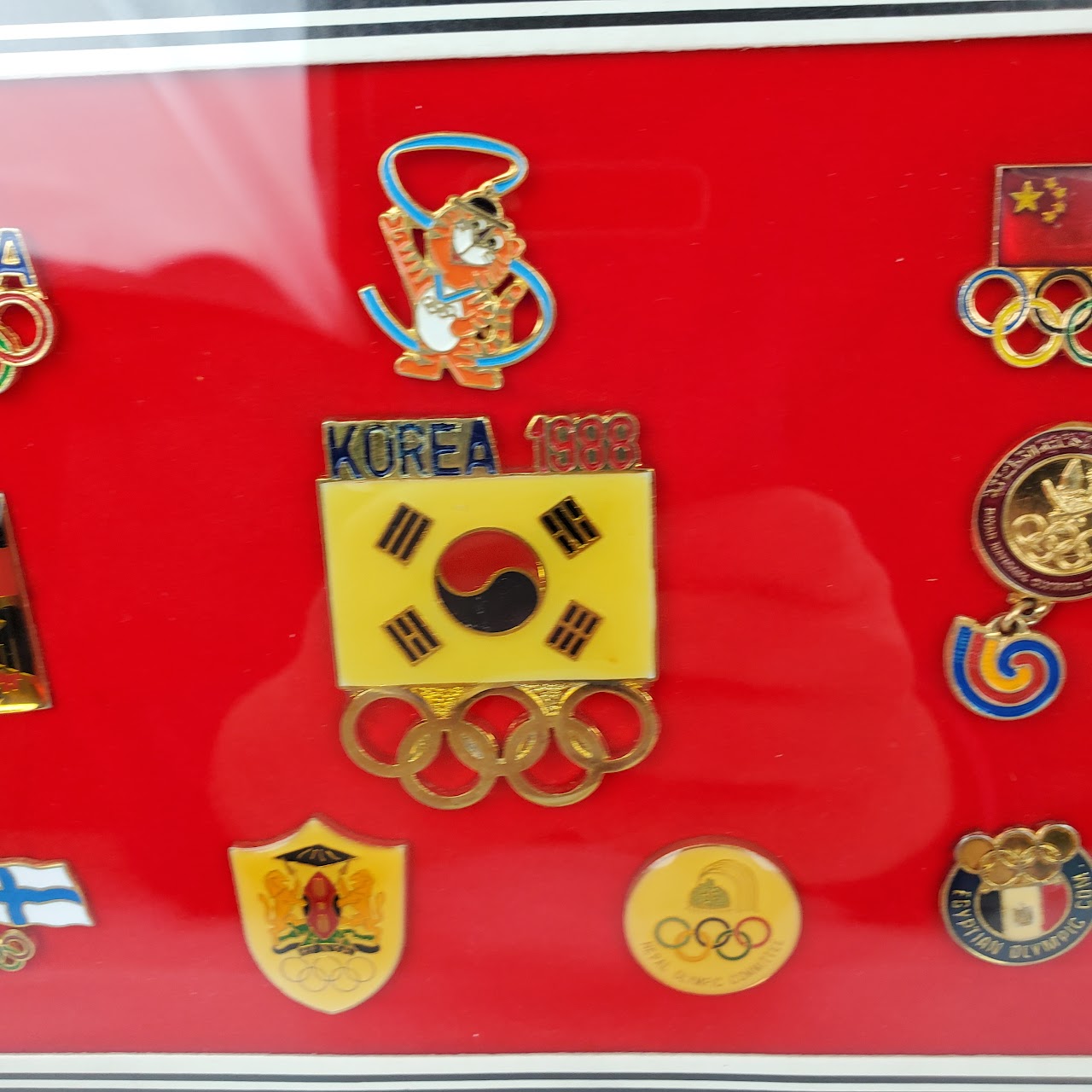 Seoul Korea 1988 Summer Olympics Pin Set