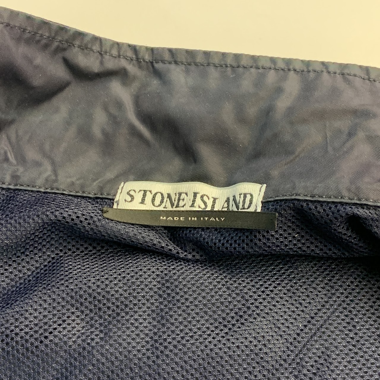 Stone Island Navy Windbreaker Jacket