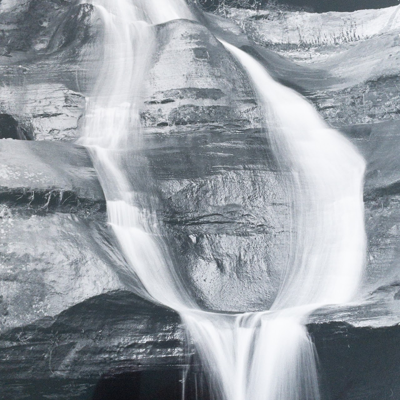 Monte Nagler Waterfall Photograph