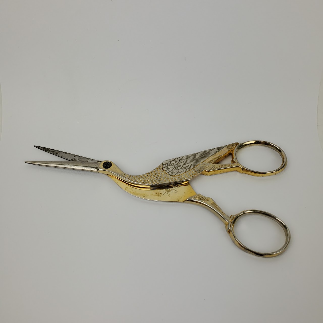 Wasa Solingen Crane Embroidery Scissors