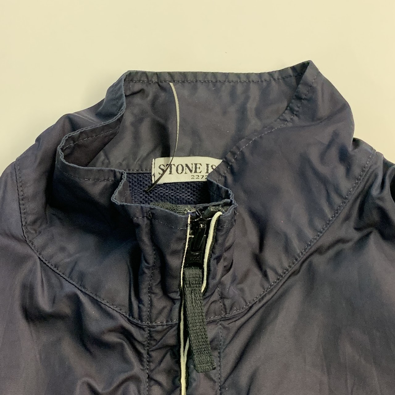 Stone Island Navy Windbreaker Jacket