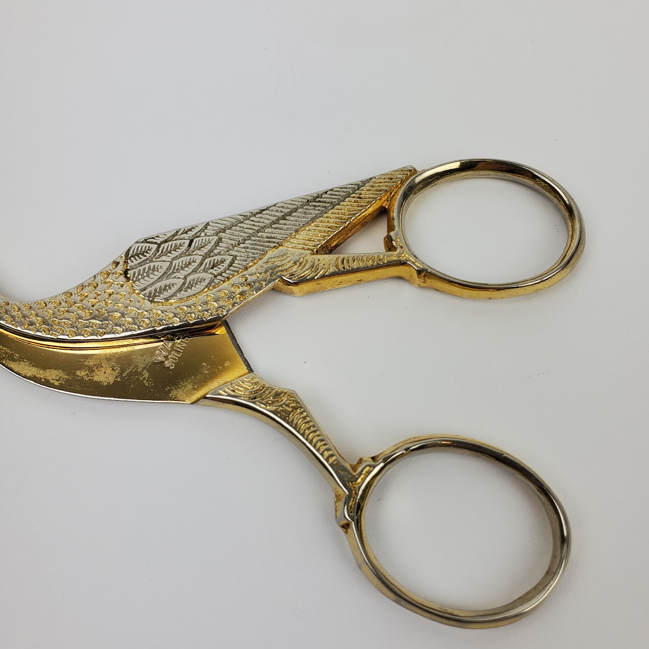 Wasa Solingen Crane Embroidery Scissors