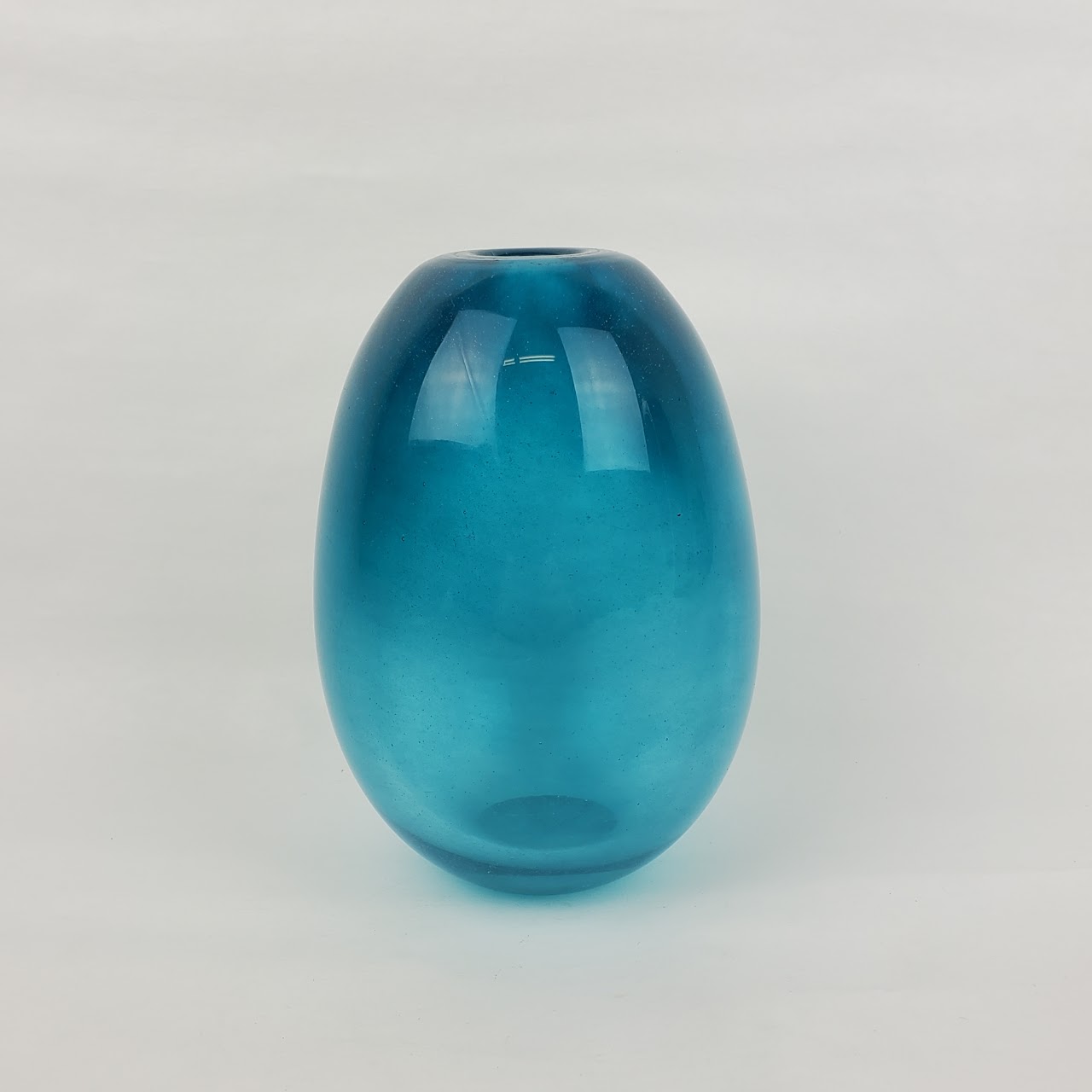 Henry Dean Art Glass Signed Vase