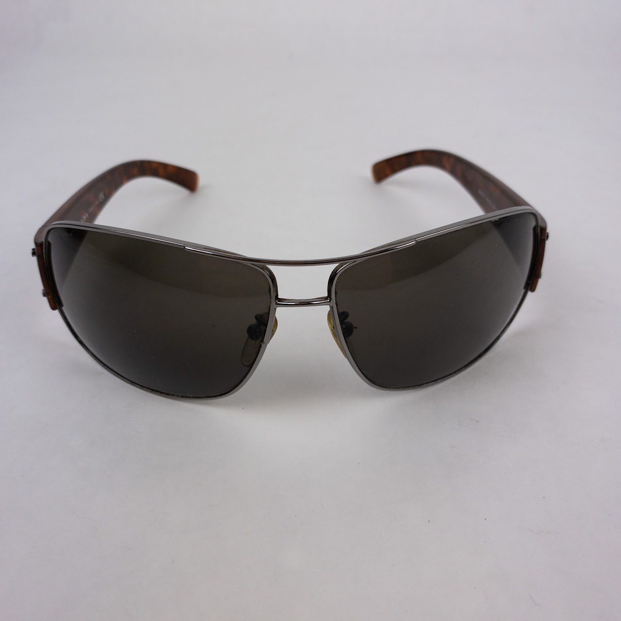 Prada 'Tortoise' Aviator Sunglasses