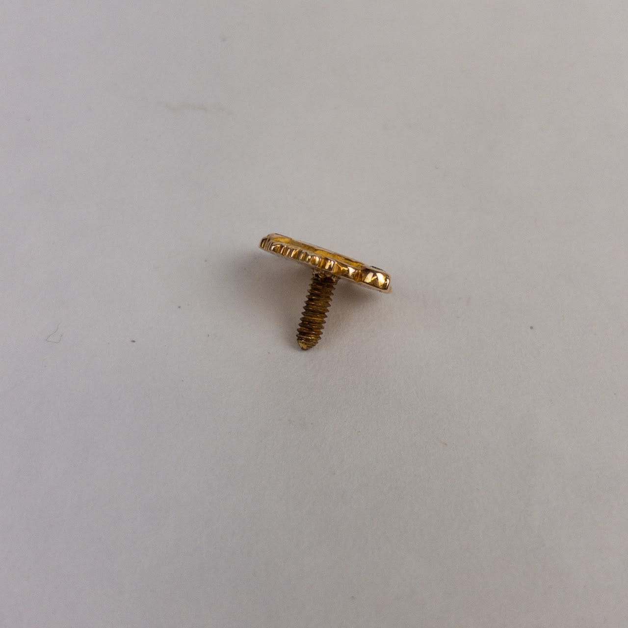 14K Gold & Diamond Ten-Year Pin