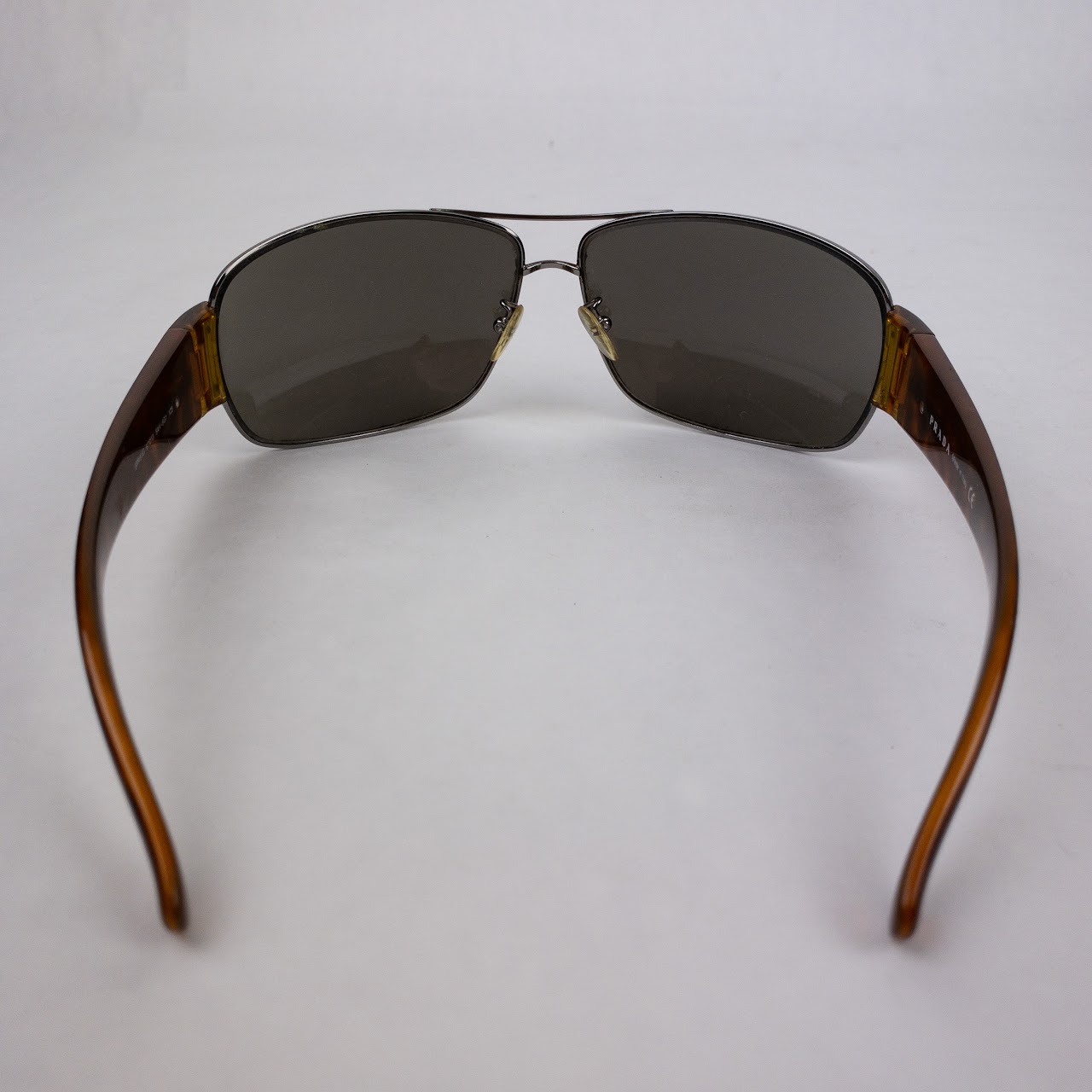 Prada 'Tortoise' Aviator Sunglasses