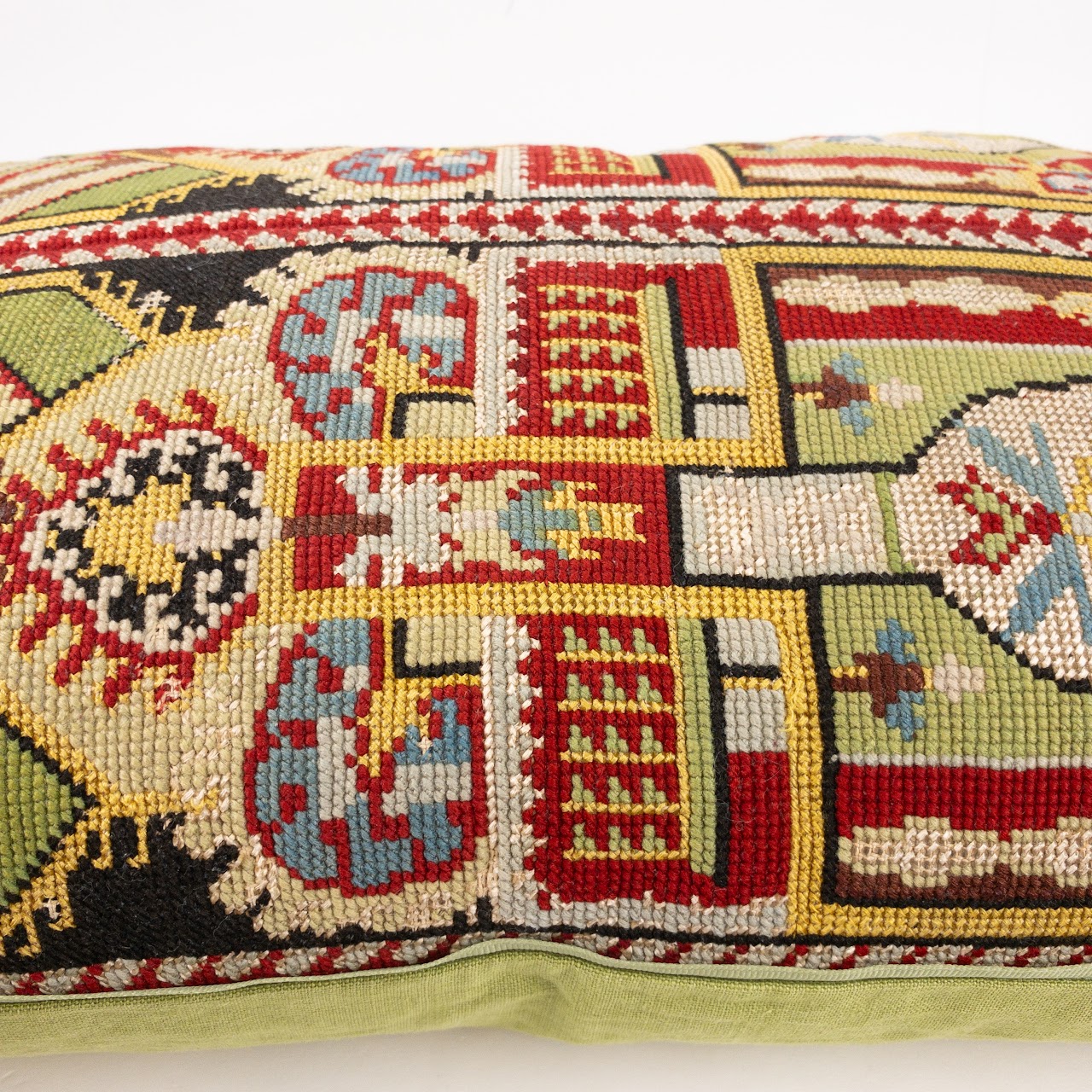 Needlepoint Throw Pillow