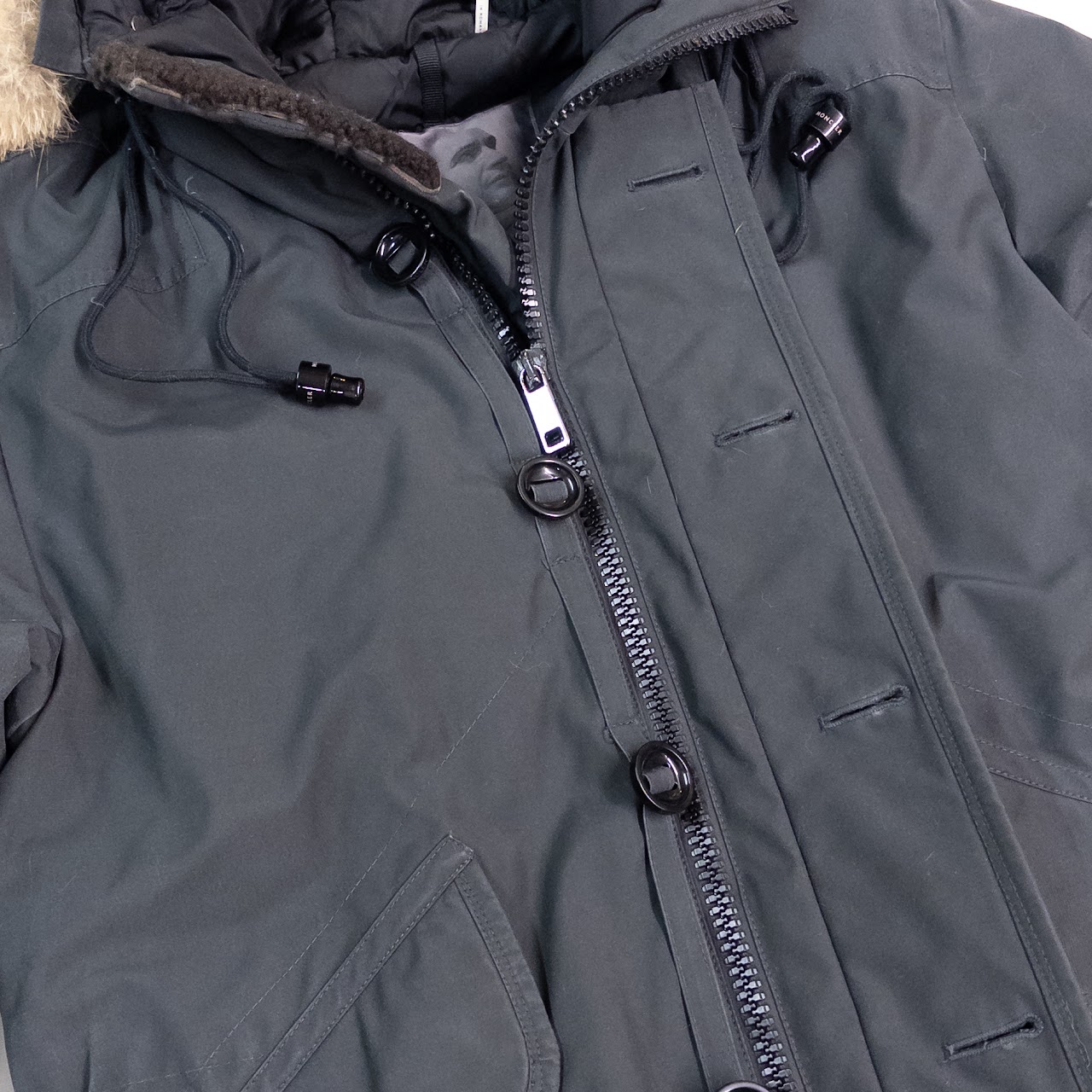 Moncler Mens Hooded Down Coat