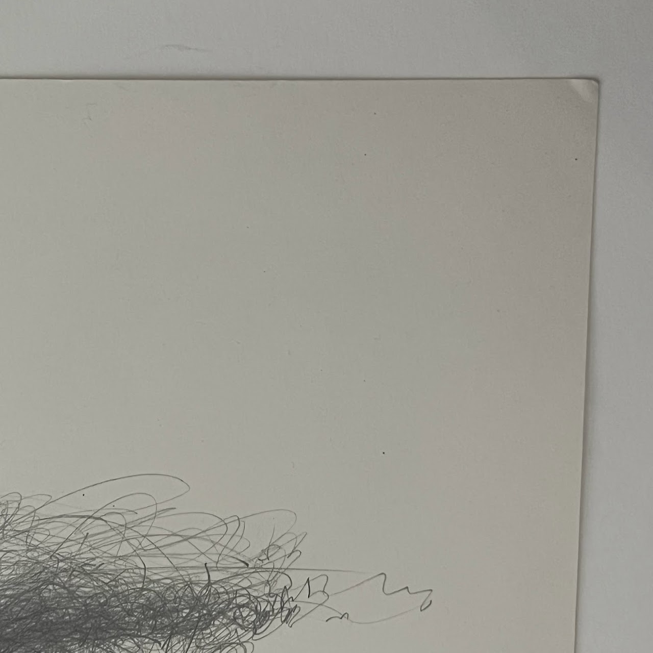 Morgan O'Hara 'Live Transmission' Signed Pencil Drawing