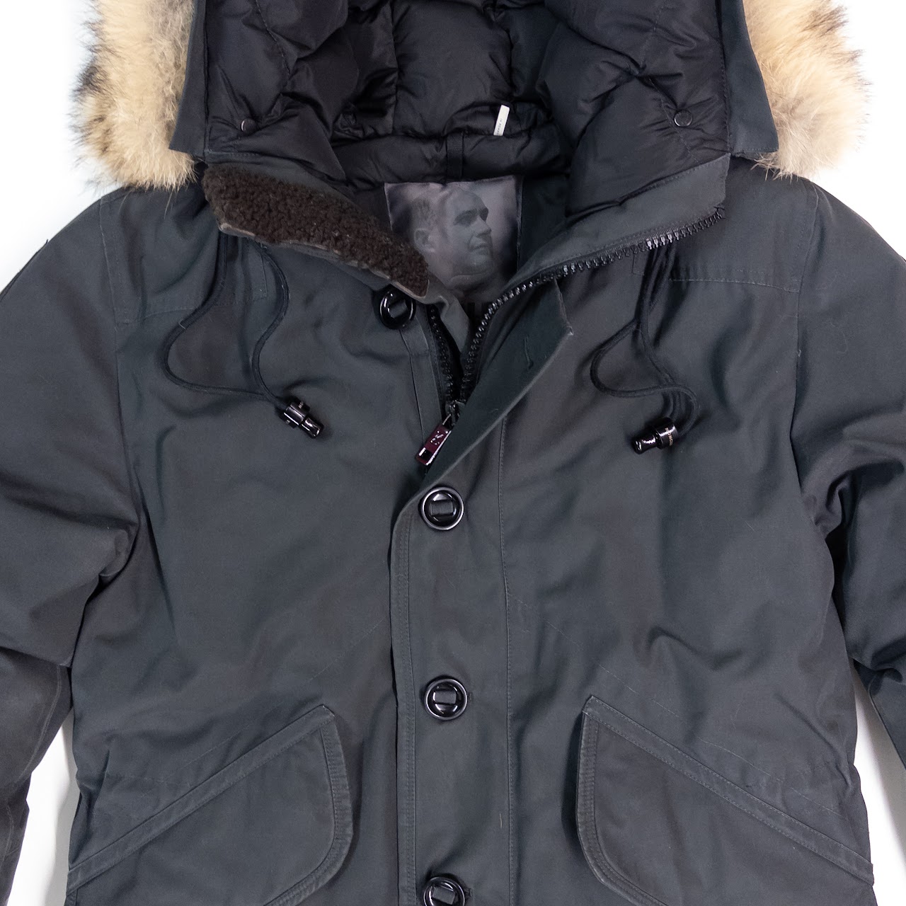 Moncler Mens Hooded Down Coat