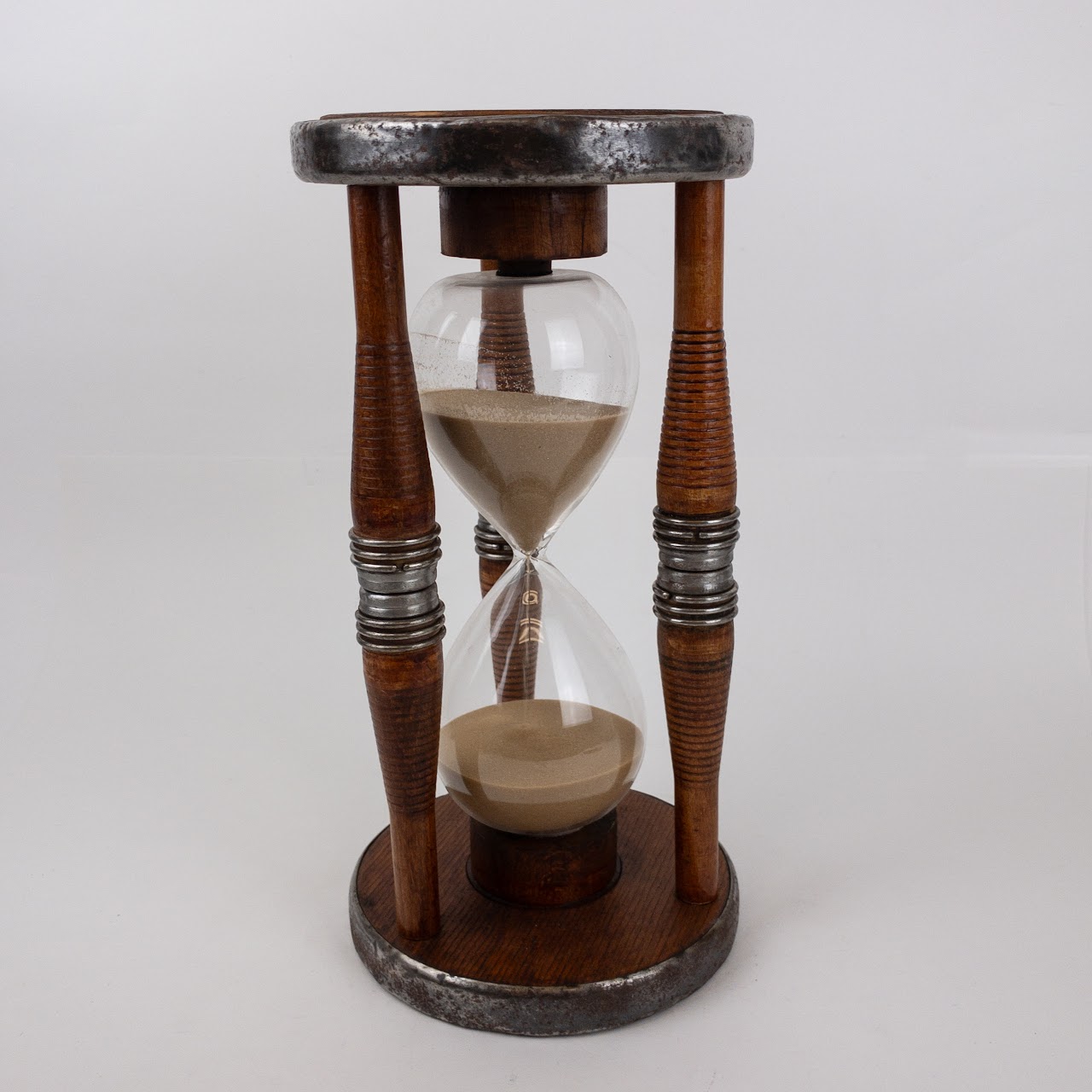 Upcycled Vintage Loom Spool Hourglass