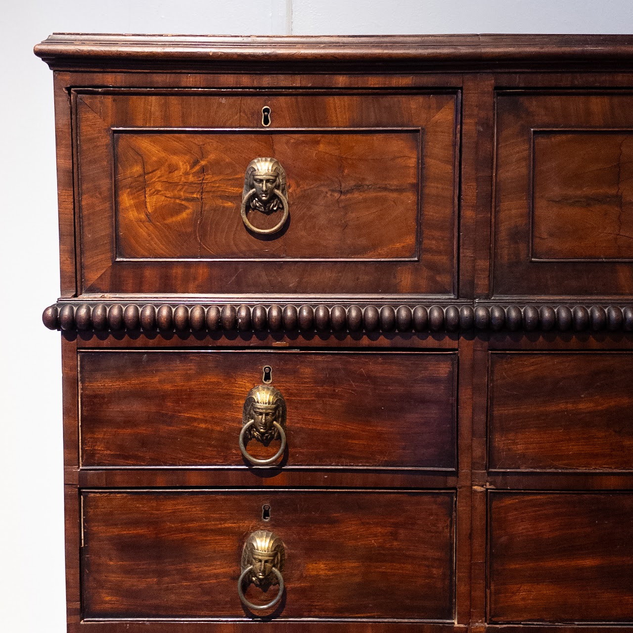 Antique Egyptian Revival Chest of Drawers